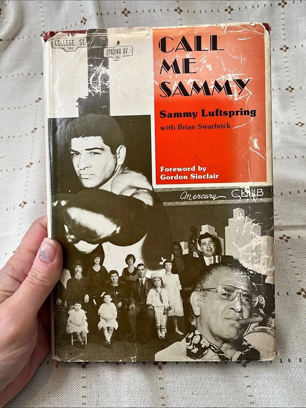 Call Me Sammy First Edition Signed Sammy Luftspring Biography